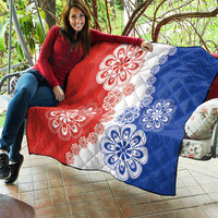 Paraguay Nanduti Traditional Lace Stylized Quilt