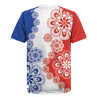 Paraguay Nanduti Traditional Lace Stylized Rugby Jersey