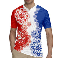Paraguay Nanduti Traditional Lace Stylized Rugby Jersey