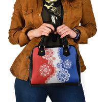 Paraguay Nanduti Traditional Lace Stylized Shoulder Handbag