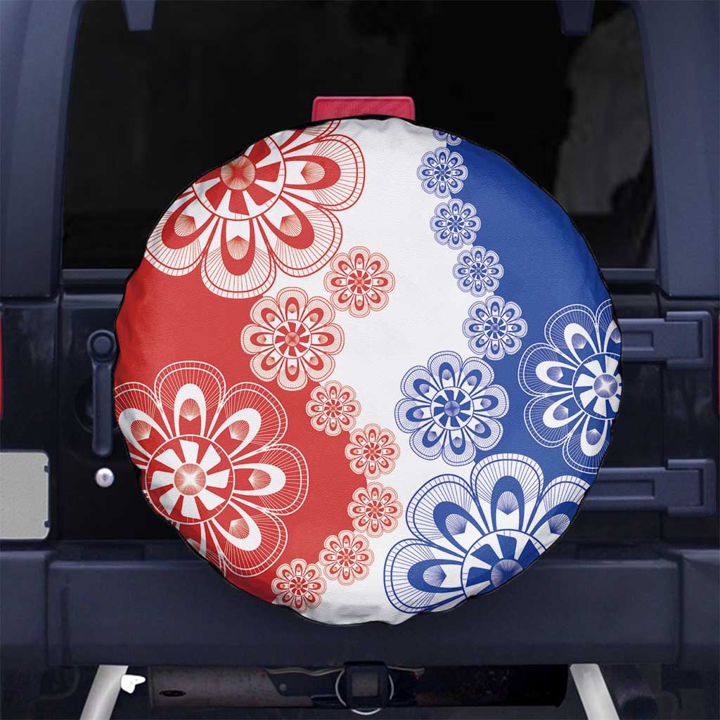 Paraguay Nanduti Traditional Lace Stylized Spare Tire Cover