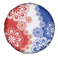 Paraguay Nanduti Traditional Lace Stylized Spare Tire Cover