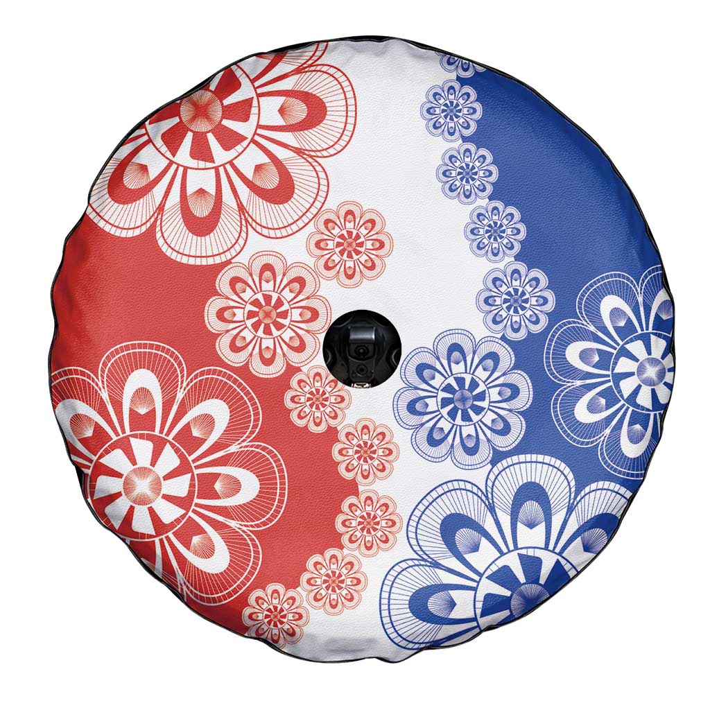 Paraguay Nanduti Traditional Lace Stylized Spare Tire Cover