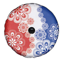 Paraguay Nanduti Traditional Lace Stylized Spare Tire Cover