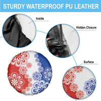 Paraguay Nanduti Traditional Lace Stylized Spare Tire Cover