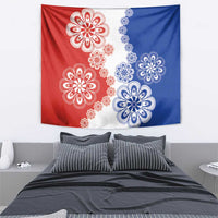 Paraguay Nanduti Traditional Lace Stylized Tapestry