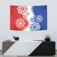 Paraguay Nanduti Traditional Lace Stylized Tapestry