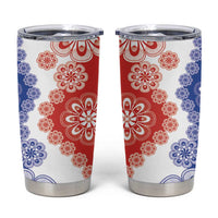 Paraguay Nanduti Traditional Lace Stylized Tumbler Cup