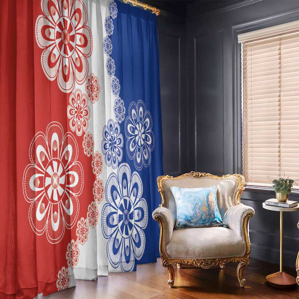 Paraguay Nanduti Traditional Lace Stylized Window Curtain