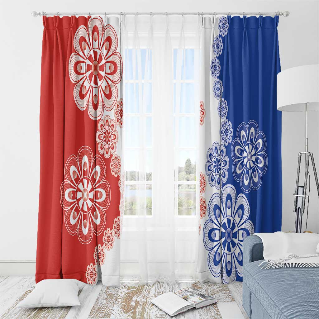Paraguay Nanduti Traditional Lace Stylized Window Curtain