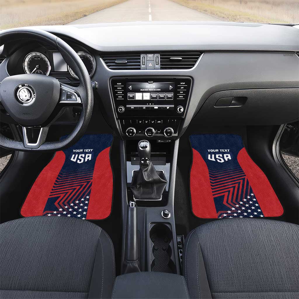 Personalized USA 2025 Archery Car Mats Aim Shoot Win