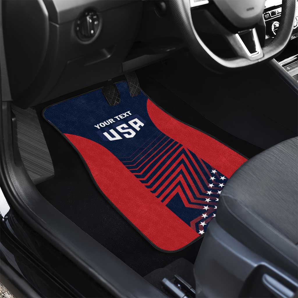 Personalized USA 2025 Archery Car Mats Aim Shoot Win