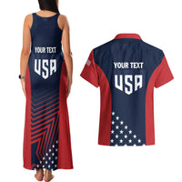 Personalized USA 2025 Archery Couples Matching Tank Maxi Dress and Hawaiian Shirt Aim Shoot Win