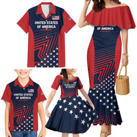 Personalized USA 2025 Archery Family Matching Mermaid Dress and Hawaiian Shirt Aim Shoot Win