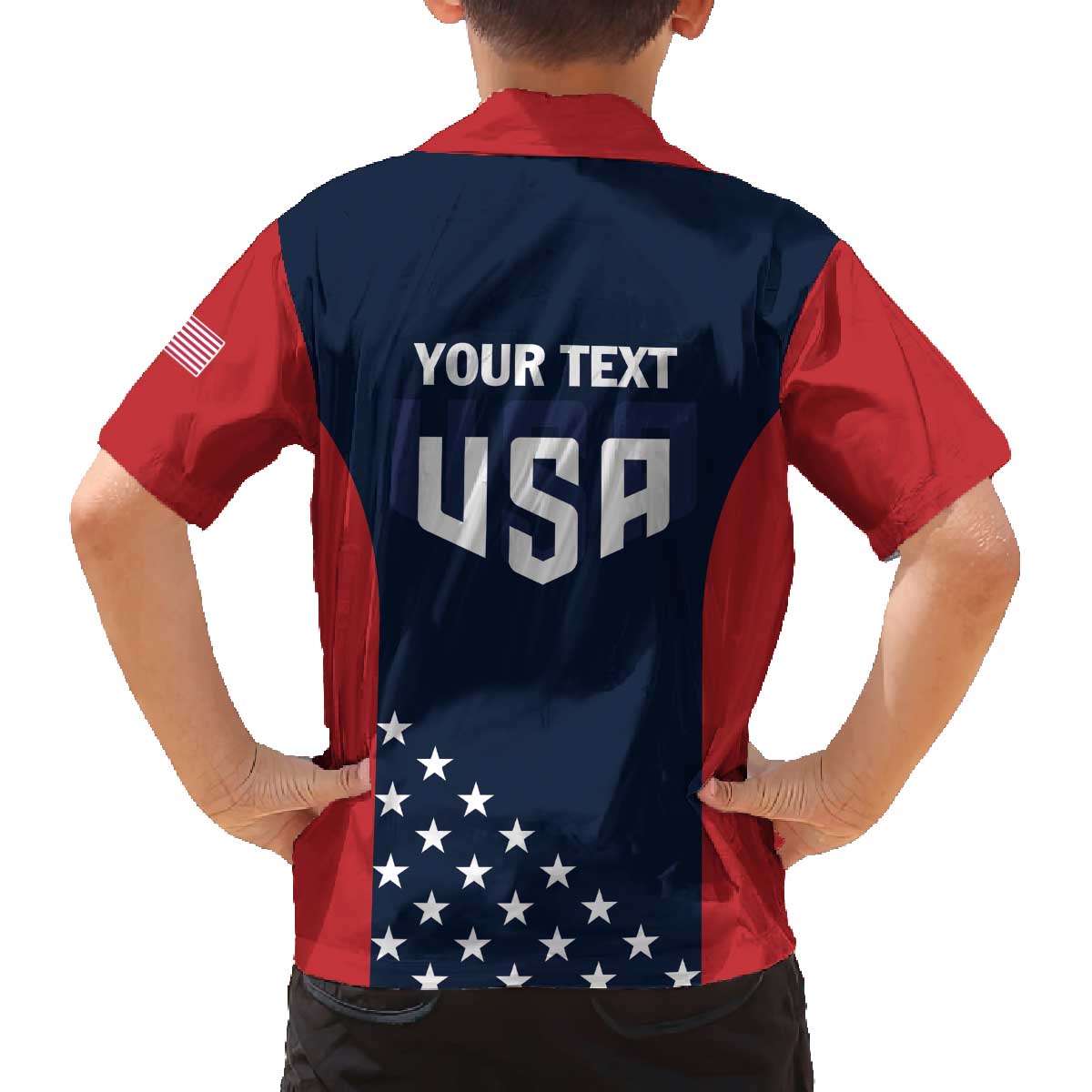Personalized USA 2025 Archery Family Matching Off The Shoulder Long Sleeve Dress and Hawaiian Shirt Aim Shoot Win
