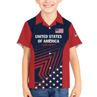 Personalized USA 2025 Archery Family Matching Off The Shoulder Long Sleeve Dress and Hawaiian Shirt Aim Shoot Win
