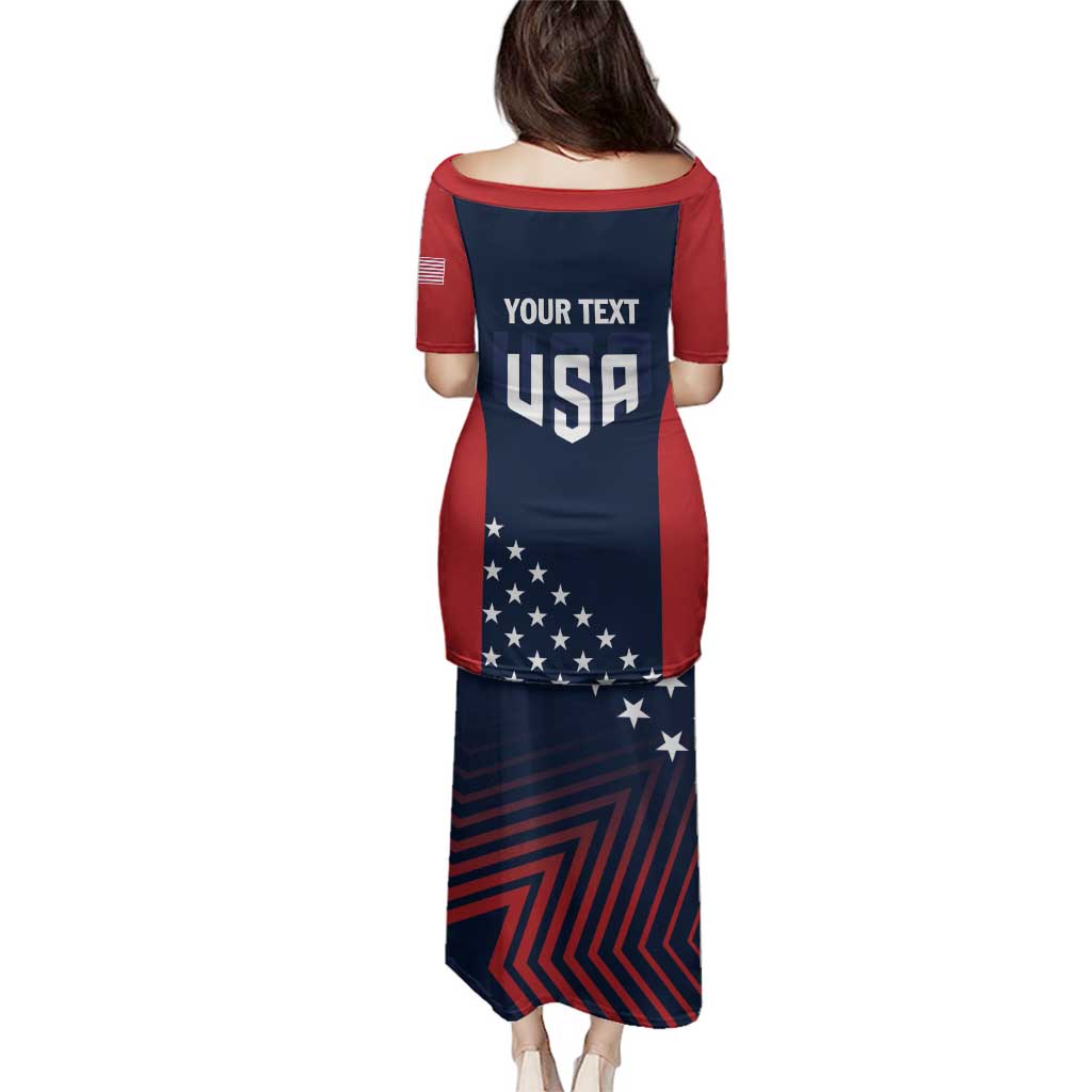 Personalized USA 2025 Archery Family Matching Puletasi and Hawaiian Shirt Aim Shoot Win