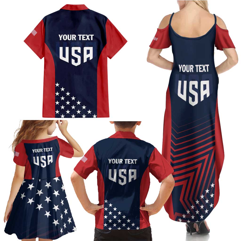 Personalized USA 2025 Archery Family Matching Summer Maxi Dress and Hawaiian Shirt Aim Shoot Win