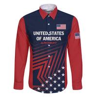Personalized USA 2025 Archery Family Matching Tank Maxi Dress and Hawaiian Shirt Aim Shoot Win