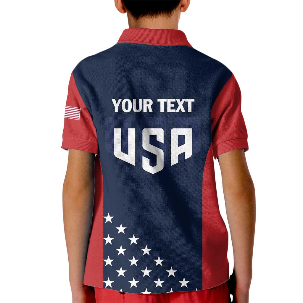 Personalized USA 2025 Archery Kid Polo Shirt Aim Shoot Win