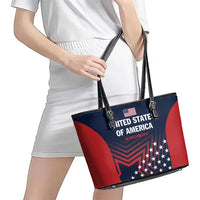 Personalized USA 2025 Archery Leather Tote Bag Aim Shoot Win