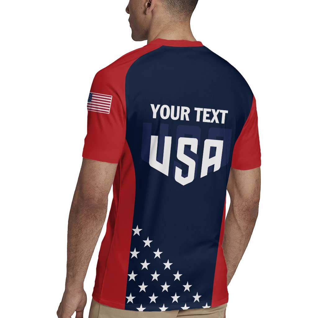 Personalized USA 2025 Archery Rugby Jersey Aim Shoot Win