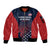 Personalized USA 2025 Archery Sleeve Zip Bomber Jacket Aim Shoot Win