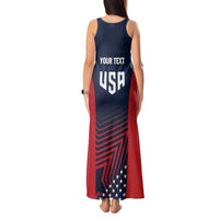 Personalized USA 2025 Archery Tank Maxi Dress Aim Shoot Win
