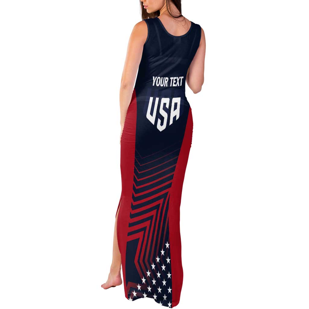 Personalized USA 2025 Archery Tank Maxi Dress Aim Shoot Win