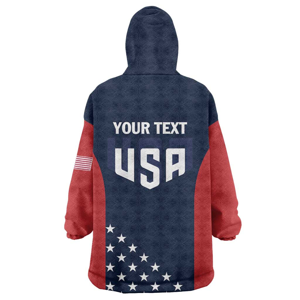 Personalized USA 2025 Archery Wearable Blanket Hoodie Aim Shoot Win
