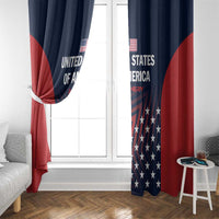 Personalized USA 2025 Archery Window Curtain Aim Shoot Win