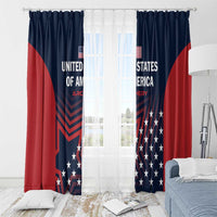 Personalized USA 2025 Archery Window Curtain Aim Shoot Win