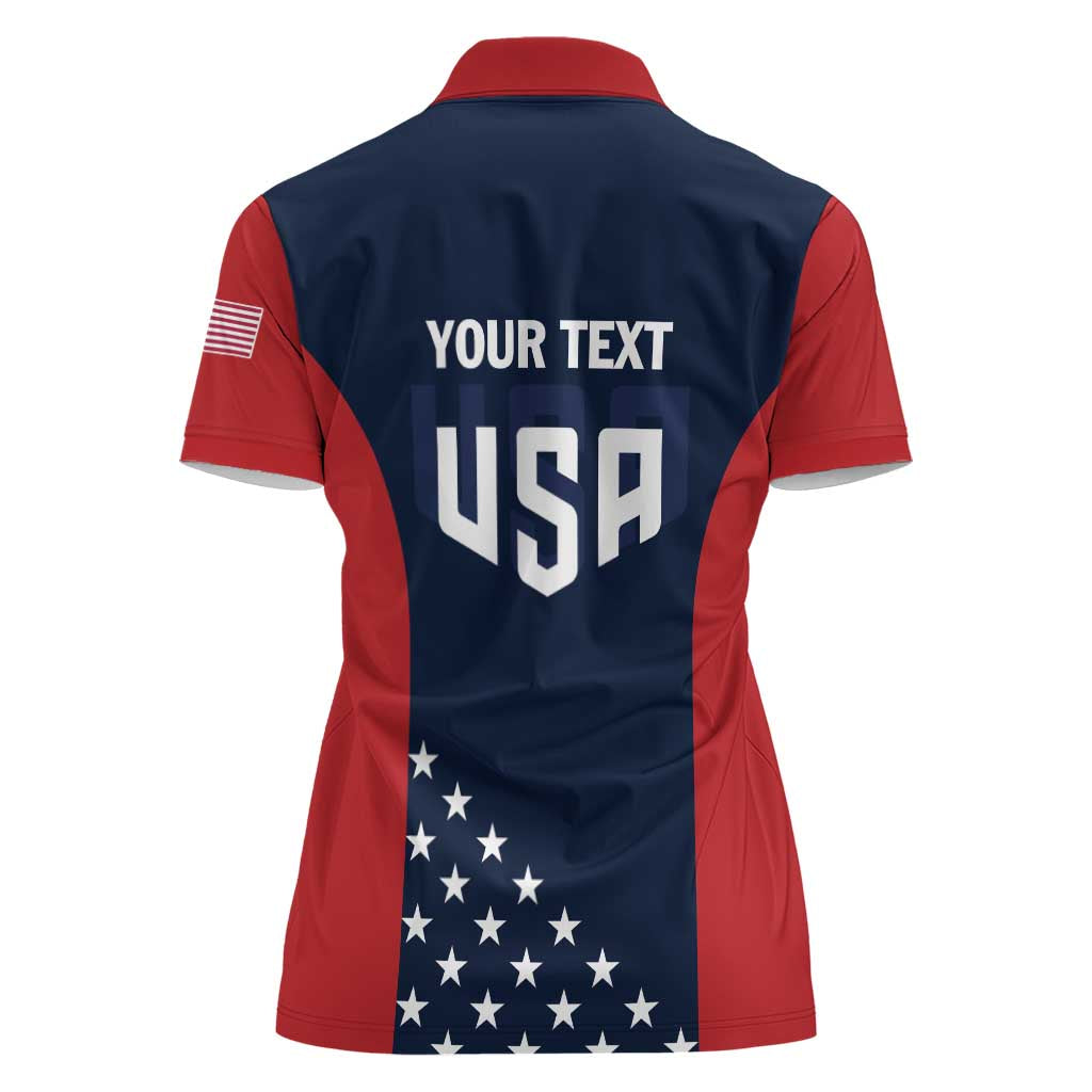 Personalized USA 2025 Archery Women Polo Shirt Aim Shoot Win