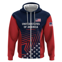 Personalized USA 2025 Archery Zip Hoodie Aim Shoot Win