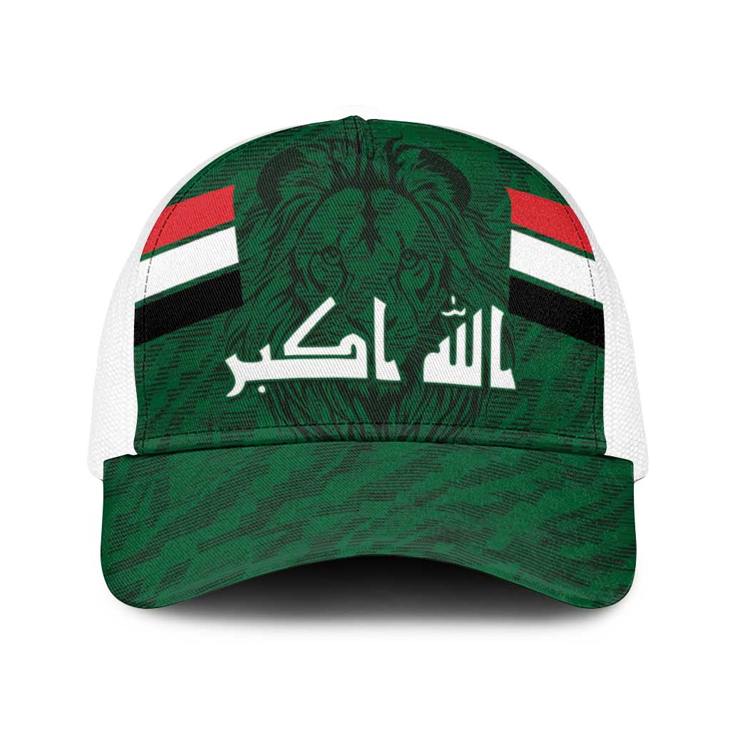Football 2026 Iraq Baseball Net Cap Go Lions of Mesopotamia