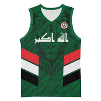 Custom Football 2026 Iraq Basketball Jersey Go Lions of Mesopotamia
