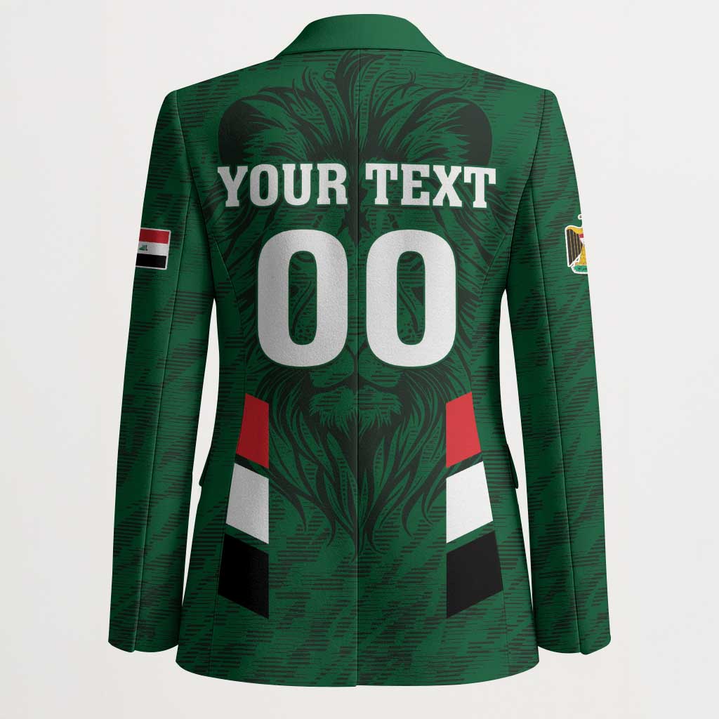 Custom Football 2026 Iraq Blazer Go Lions of Mesopotamia
