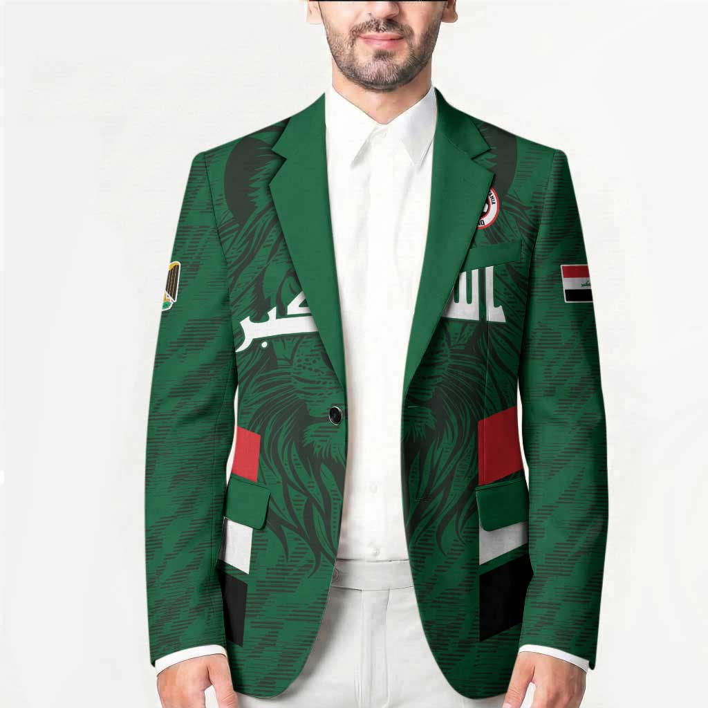 Custom Football 2026 Iraq Blazer Go Lions of Mesopotamia