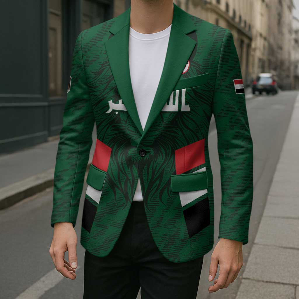 Custom Football 2026 Iraq Blazer Go Lions of Mesopotamia