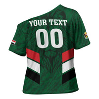 Custom Football 2026 Iraq Cross Shoulder Shirt Go Lions of Mesopotamia