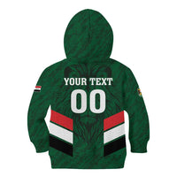 Custom Football 2026 Iraq Kid Hoodie Go Lions of Mesopotamia