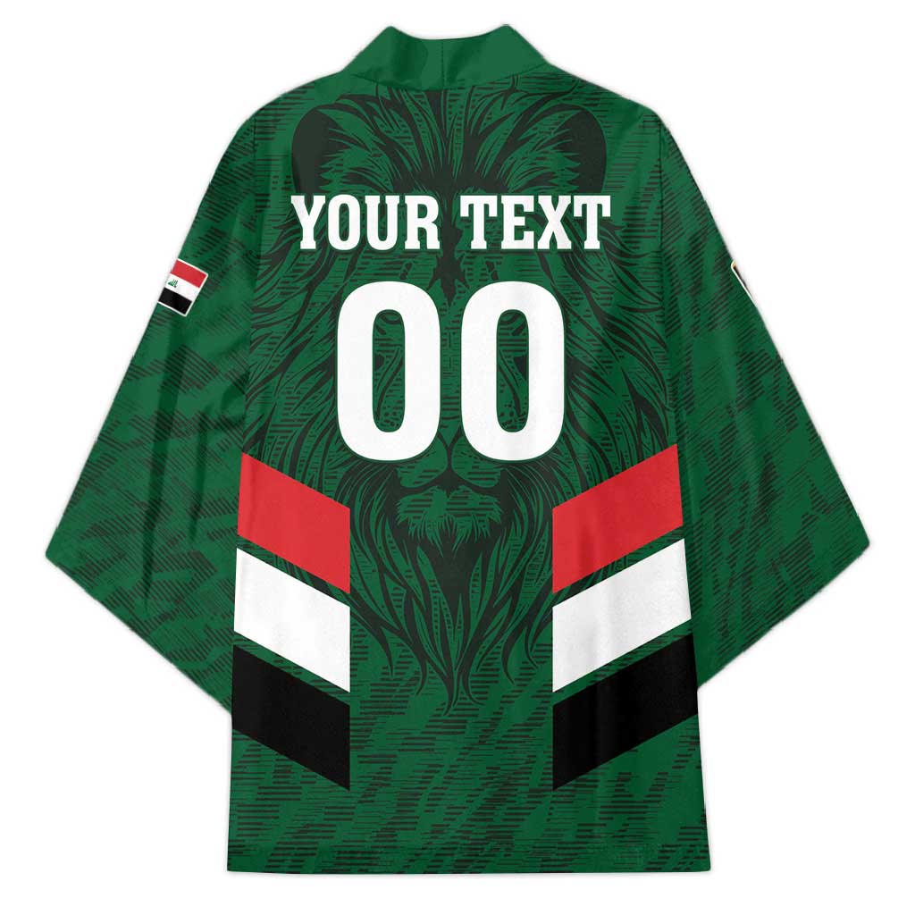 Custom Football 2026 Iraq Kimono Go Lions of Mesopotamia
