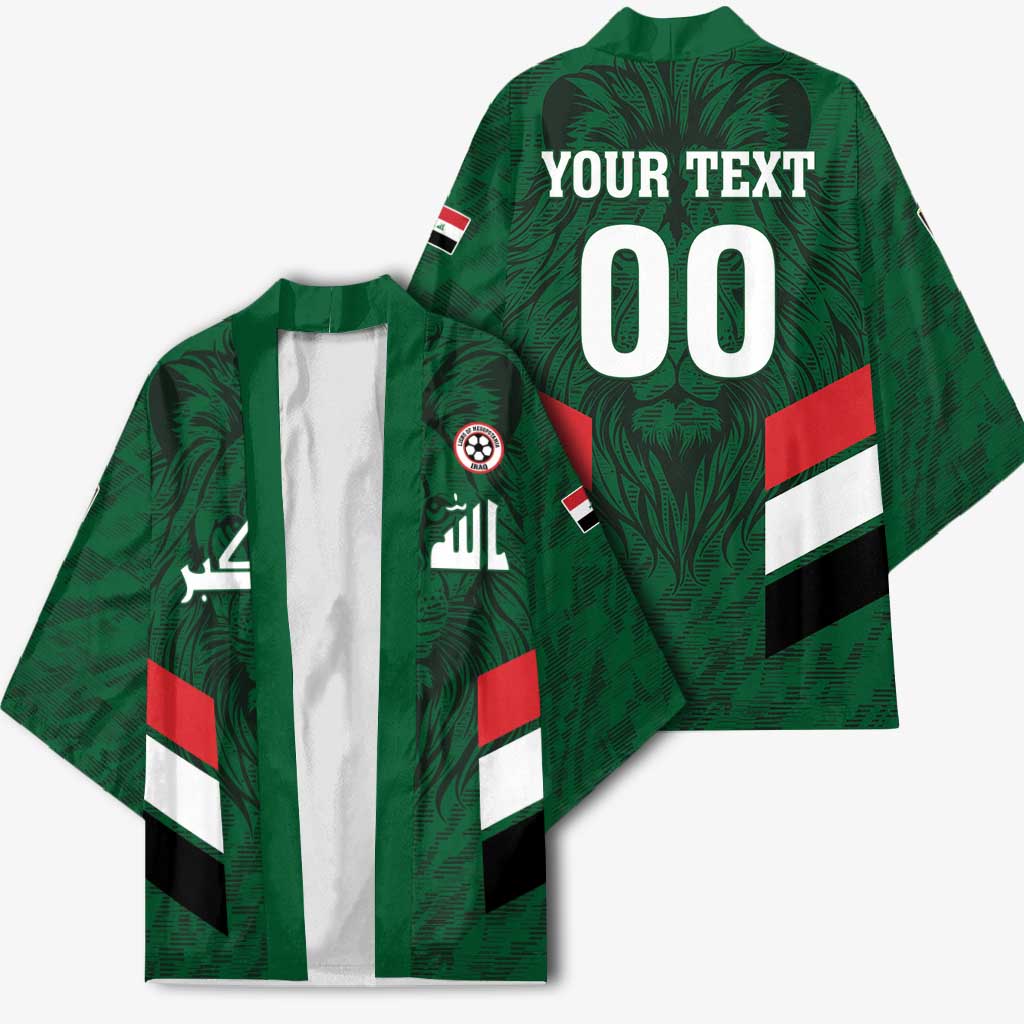Custom Football 2026 Iraq Kimono Go Lions of Mesopotamia