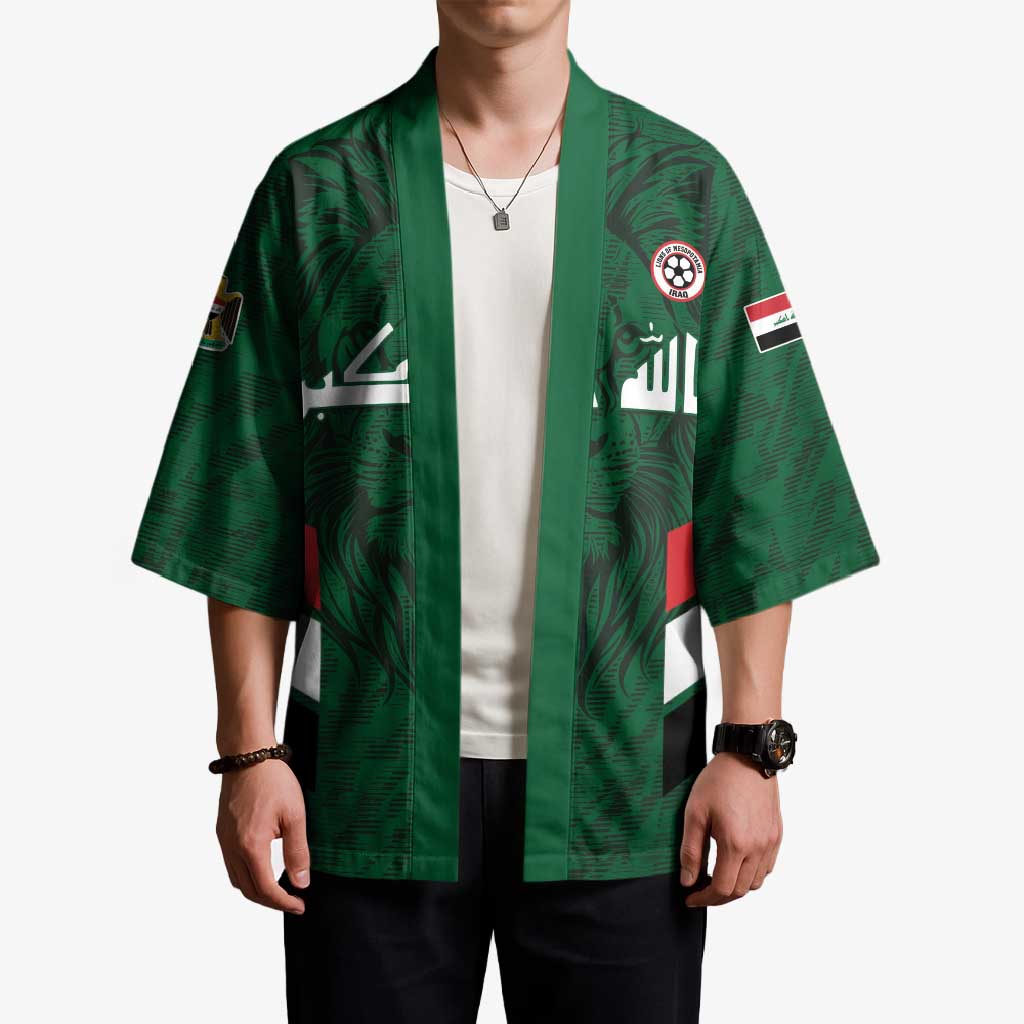Custom Football 2026 Iraq Kimono Go Lions of Mesopotamia
