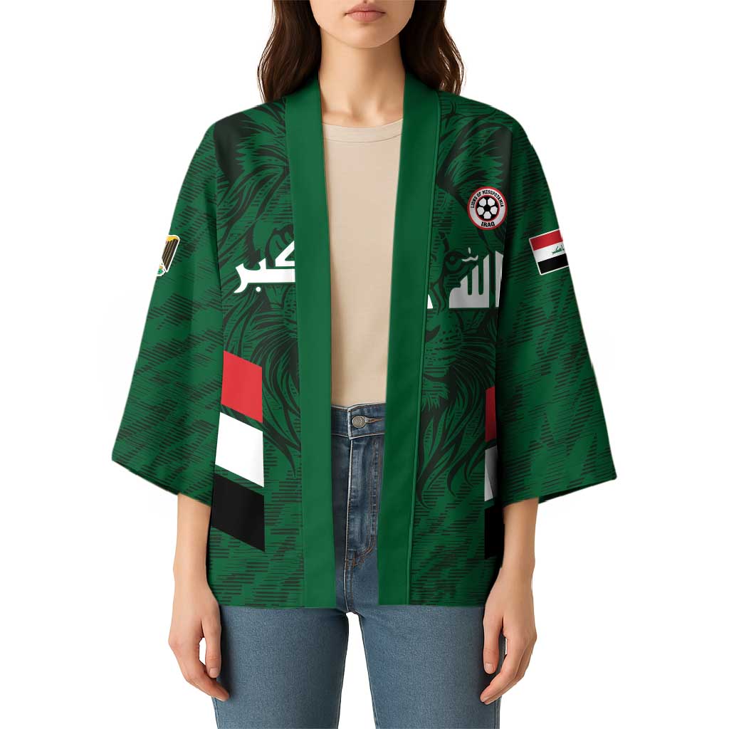 Custom Football 2026 Iraq Kimono Go Lions of Mesopotamia