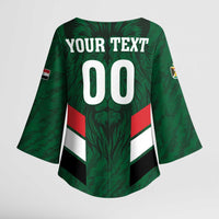 Custom Football 2026 Iraq Kimono Sleeve Blouse Go Lions of Mesopotamia