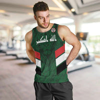 Custom Football 2026 Iraq Men Tank Top Go Lions of Mesopotamia