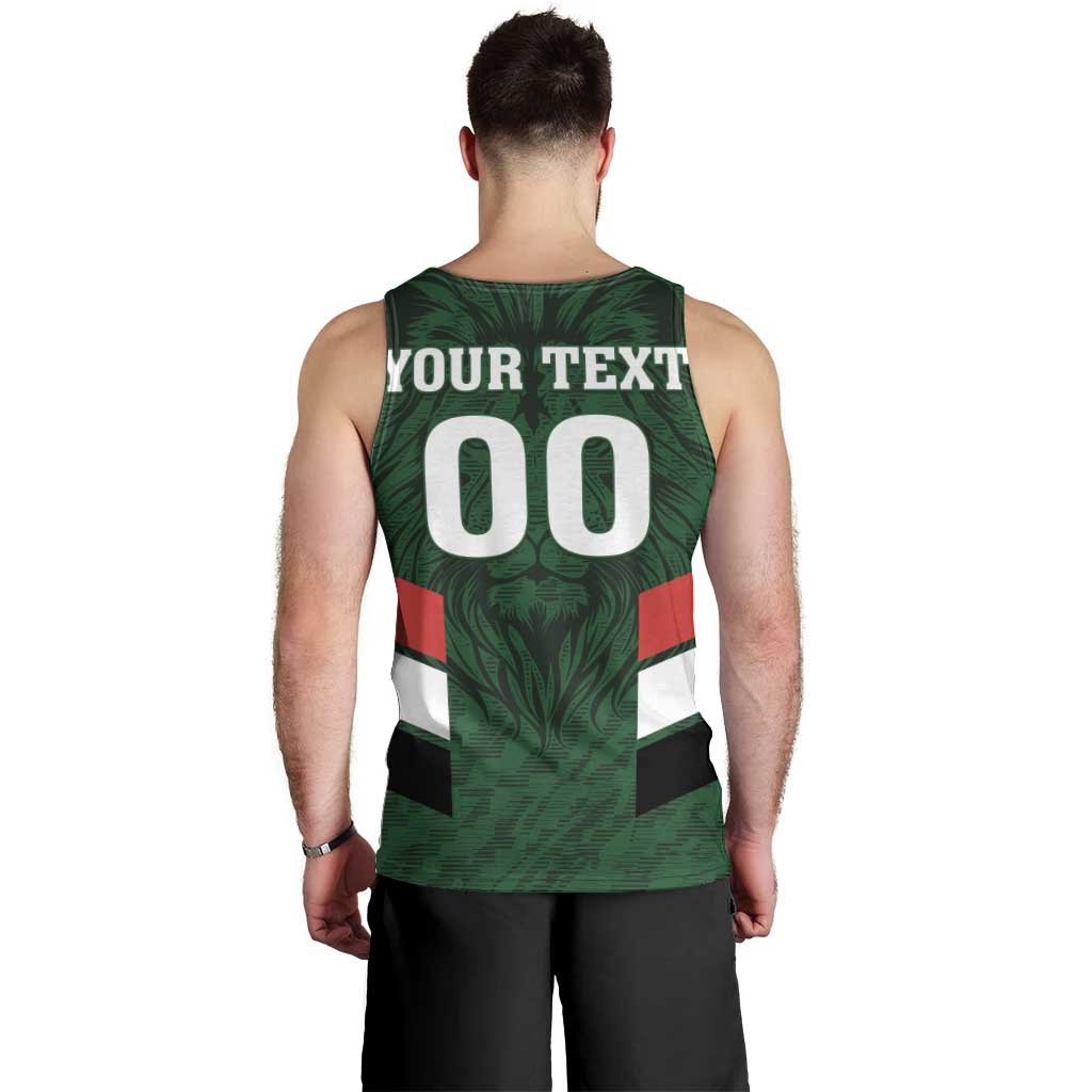 Custom Football 2026 Iraq Men Tank Top Go Lions of Mesopotamia