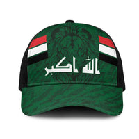 Football 2026 Iraq Mesh Trucker Cap Go Lions of Mesopotamia