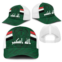 Football 2026 Iraq Mesh Trucker Cap Go Lions of Mesopotamia